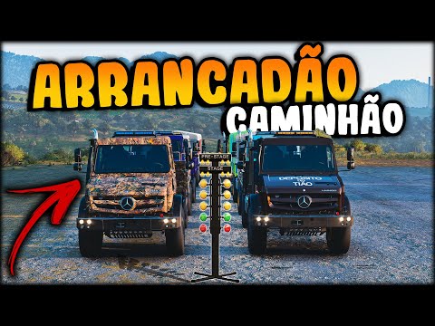FOI MUITO HUMILDE – ARRANCADÃO DE CAMINHAO FORZA HORIZON 5 ONLINE