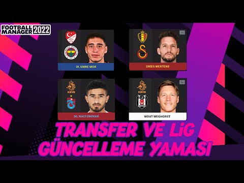 Football Manager 2022 Güncel Kadro Yaması  ve Önemli Duyuru | 2022 – 2023 Yaz Transfer Dönemi |