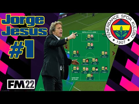 Football Manager 2022 | Jorge Jesus 4 4 1 1 Avrupa'da Kupa Geldi |
