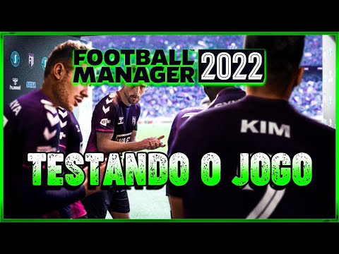 Football Manager 2022 PC ( CONHECENDO O JOGO ) ✅🔥