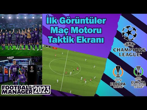 Football Manager 2023 İlk Görüntüler Yayınlandı !!! Yeni Taktik Talimatı