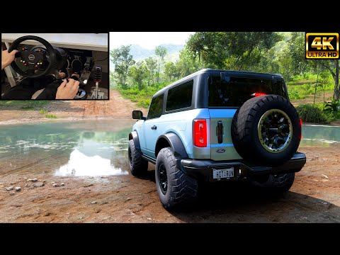 Ford Bronco | Realistic offroading – Forza Horizon 5 | Thrustmaster T300 Gameplay