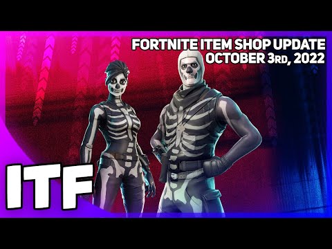Fortnite Item Shop THE GAME IS DOWN! SKULL TROOPER! [October 3rd, 2022] (Fortnite Battle Royale)