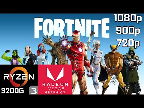 Fortnite Season 4 – Ryzen 3 3200G Vega 8 & 8GB RAM