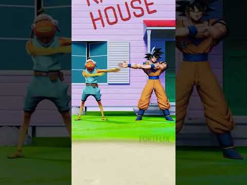 FORTNITE X DRAGON BALL!  #shorts #fornite #fortflix #dragonball
