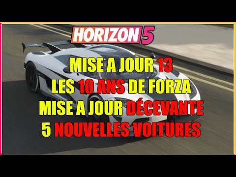 Forza Horizon 5 : 5 NOUVELLES VOITURES POUR LA SAISON 13 + NOUVELLE JANTES ET STORY