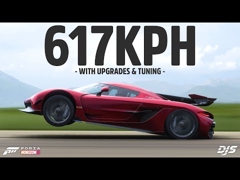 Forza Horizon 5 – 617KPH!!! The FASTEST car is now even FASTER!!!