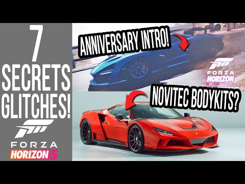 Forza Horizon 5 – 7 Secrets, Glitches & Easter Eggs! UPDATE 13 TEASED & NOVITEC BODYKITS!