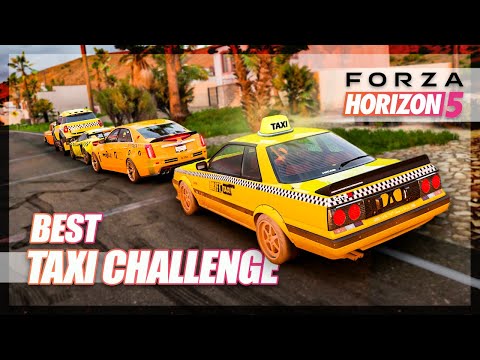 Forza Horizon 5 – Best Taxi Challenge!
