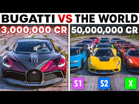 Forza Horizon 5 | Bugatti Divo VS The World | The Best Launching Hypercar in The World?