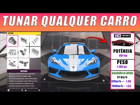 FORZA HORIZON 5 – COMO TUNAR QUALQUE CARRO DE FORMA SIMPLES