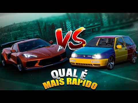 Forza Horizon 5 | CORVETTE STINGRAY VS GOLF MK3 VR6 TURBO #01