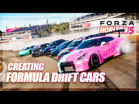 Forza Horizon 5 – Creating our own Formula Drift Cars! (Build & Competition)