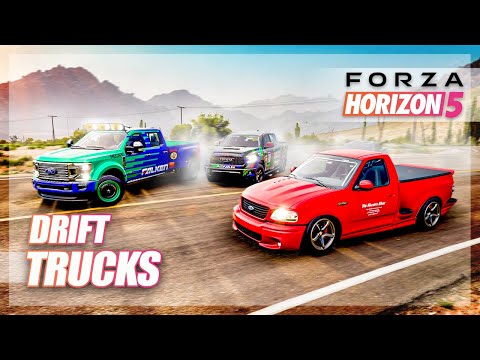 Forza Horizon 5 – Drift Trucks! (Build & Drifting)
