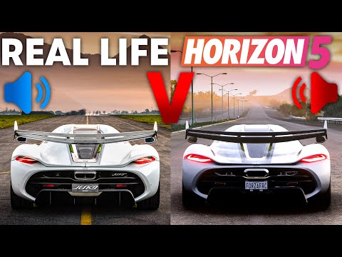 Forza Horizon 5 | Game Sounds VS Real Life Sounds | Are They Accurate?