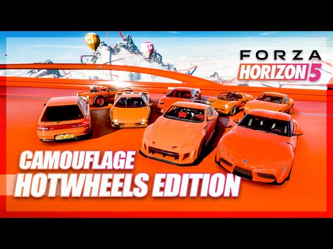 Forza Horizon 5 – Hot Wheels Camouflage! (Mini Games & Random Fun)
