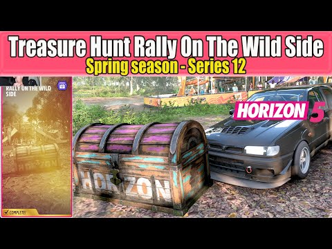 Forza Horizon 5 How to Complete Treasure Hunt Rally On The Wild Side – Spring season Series 12