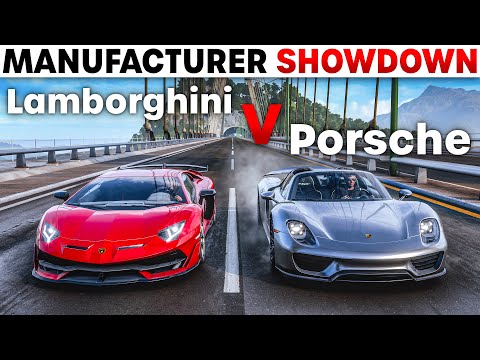 Forza Horizon 5 | Lamborghini VS Porsche | Manufacturer Showdown!