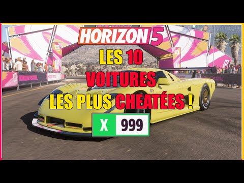 Forza Horizon 5 : Les 10 MEILLEURES Voitures Les Plus Cheatées de FH5 !