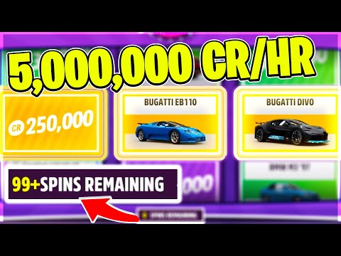 Forza Horizon 5 – NEW FASTEST way to Farm Money AND Wheelspins