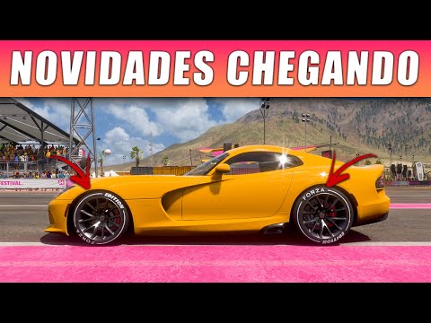 FORZA HORIZON 5 – NOVOS CARROS EDIÇAO FORZA E UPDATE DE 10 ANOS