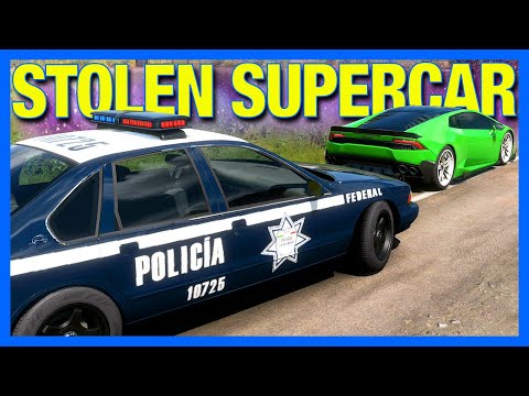 Forza Horizon 5 Online : Stolen Supercar!! (Bank Heist Edition)