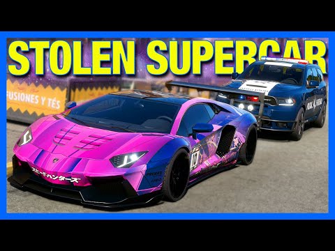 Forza Horizon 5 Online : Stolen Supercar!! (Widebody Lamborghini)