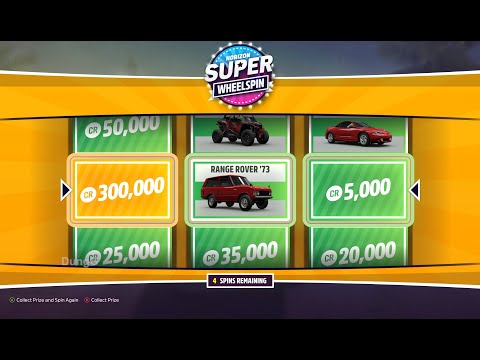 Forza Horizon 5 Super Wheelspin Opening: Get Money Easy