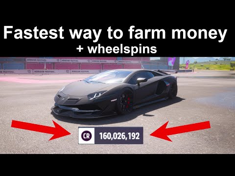 Forza Horizon 5 – The NEW FASTEST way to Farm Money AND Wheelspins