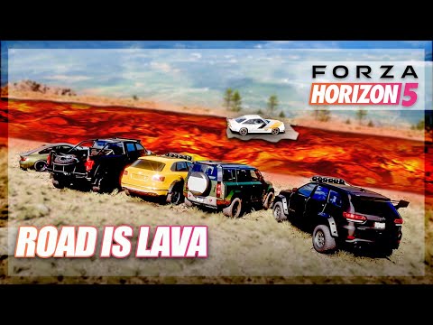 Forza Horizon 5 – The Road is Lava Challenge!