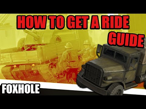 Foxhole Beginner's Guide – How to Get a Vehicle