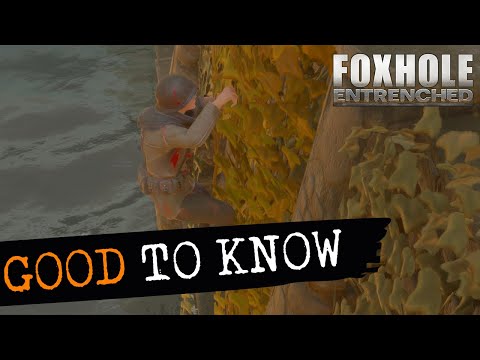 Foxhole: Good To Know Too