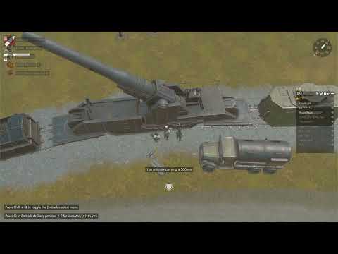Foxhole railway gun go boom