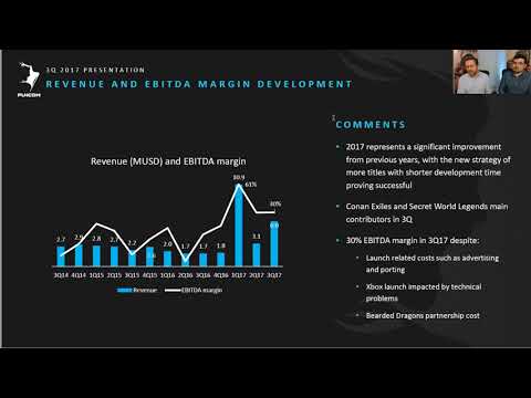 Funcom's 3Q 2017 Presentation