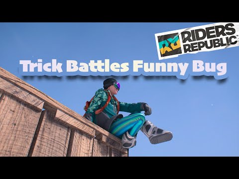 Funny Glitch In Trick Battles | Riders Republic