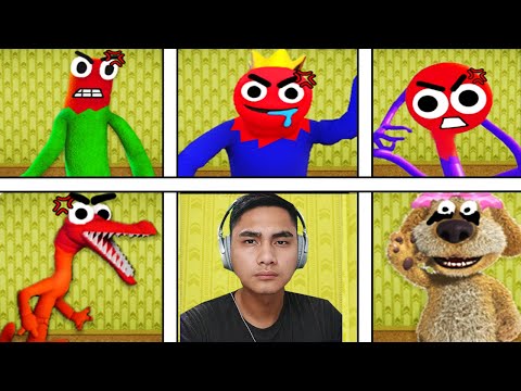 GALIT Ang Mga Rainbow Friends Ngayon Sa Roblox Backroom Morphs!?