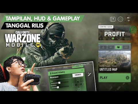 GAMEPLAY TERBARU COD WARZONE MOBILE ULTRA HD! BESERTA TANGGAL RILISNYA! LENGKAP