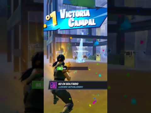 Gane mi primera partida de Fornite desde mi Mobil