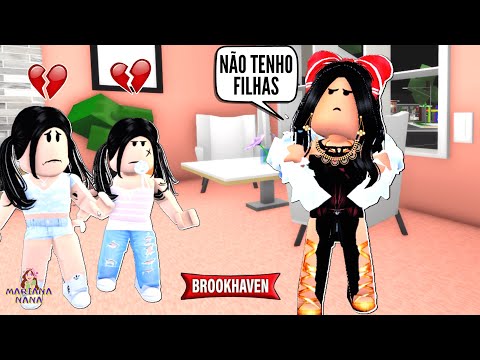 GÊMEAS DESCOBRIRAM MÃE VERDADEIRA | Historinhas Brookhaven RP🏡 | Roblox