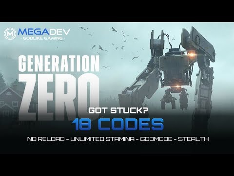 GENERATION ZERO Cheats: Unlimited Stamina, No Reload, Godmode, Stealth, … | Trainer by MegaDev