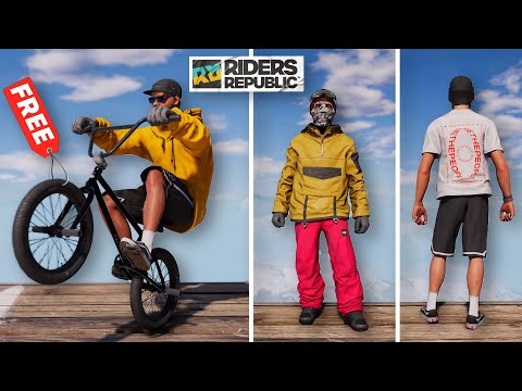 Get a FREE BMX and NEW Outfits in Riders Republic!