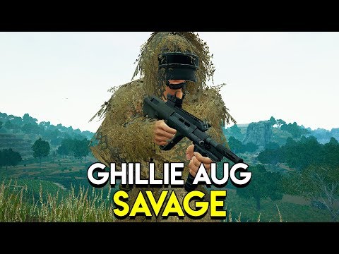 GHILLIE AUG SAVAGE – PlayerUnknown's Battlegrounds (PUBG Savage Gameplay)