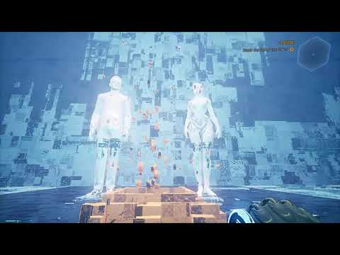 Ghostrunner – A Look Inside: Proceed Through Cybervoid: Reach The Top of The Tower Gameplay (2020)