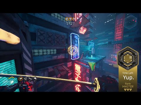 Ghostrunner: all Killruns (#1 to #5) Gold/Master rank