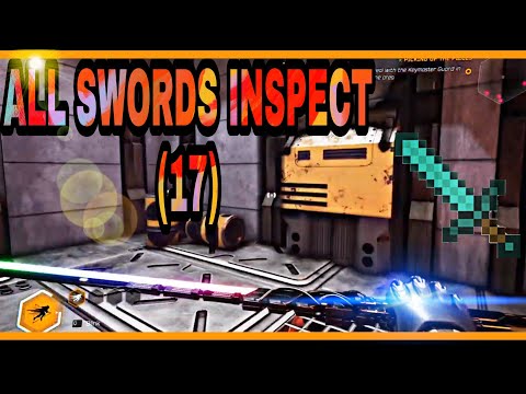GHOSTRUNNER ALL SWORDS KATANA INSPECT