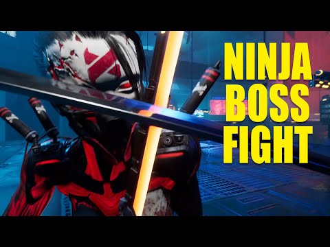 Ghostrunner – Hel Boss Fight | NINJA DUEL