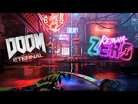Ghostrunner la fusión entre de DOOM Eternal y Katana Zero.