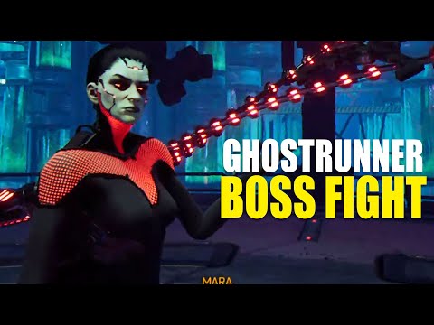 Ghostrunner – Mara boss fight