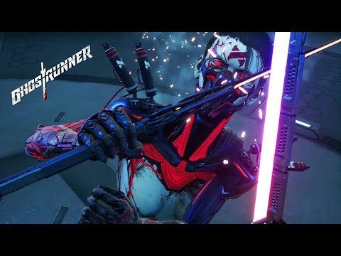 Ghostrunner – Ninja Action Gameplay Brutal Kills ( No Deaths, No HUD ) 1440p60Fps