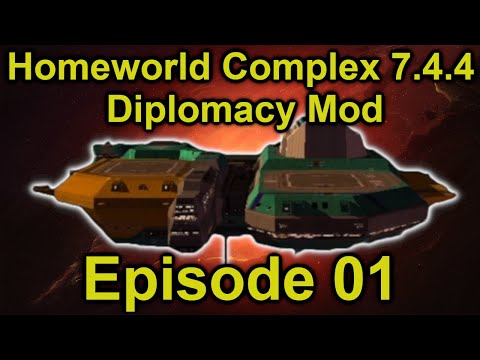 Going Old School and Modifying Mods! | Homeworld 2 Complex 7.4.4 Deplomacy Mod | Episode 1